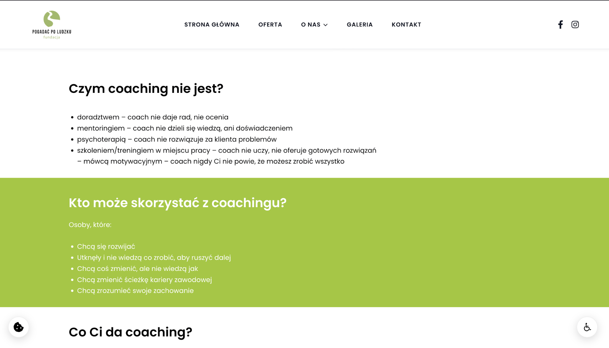 coaching