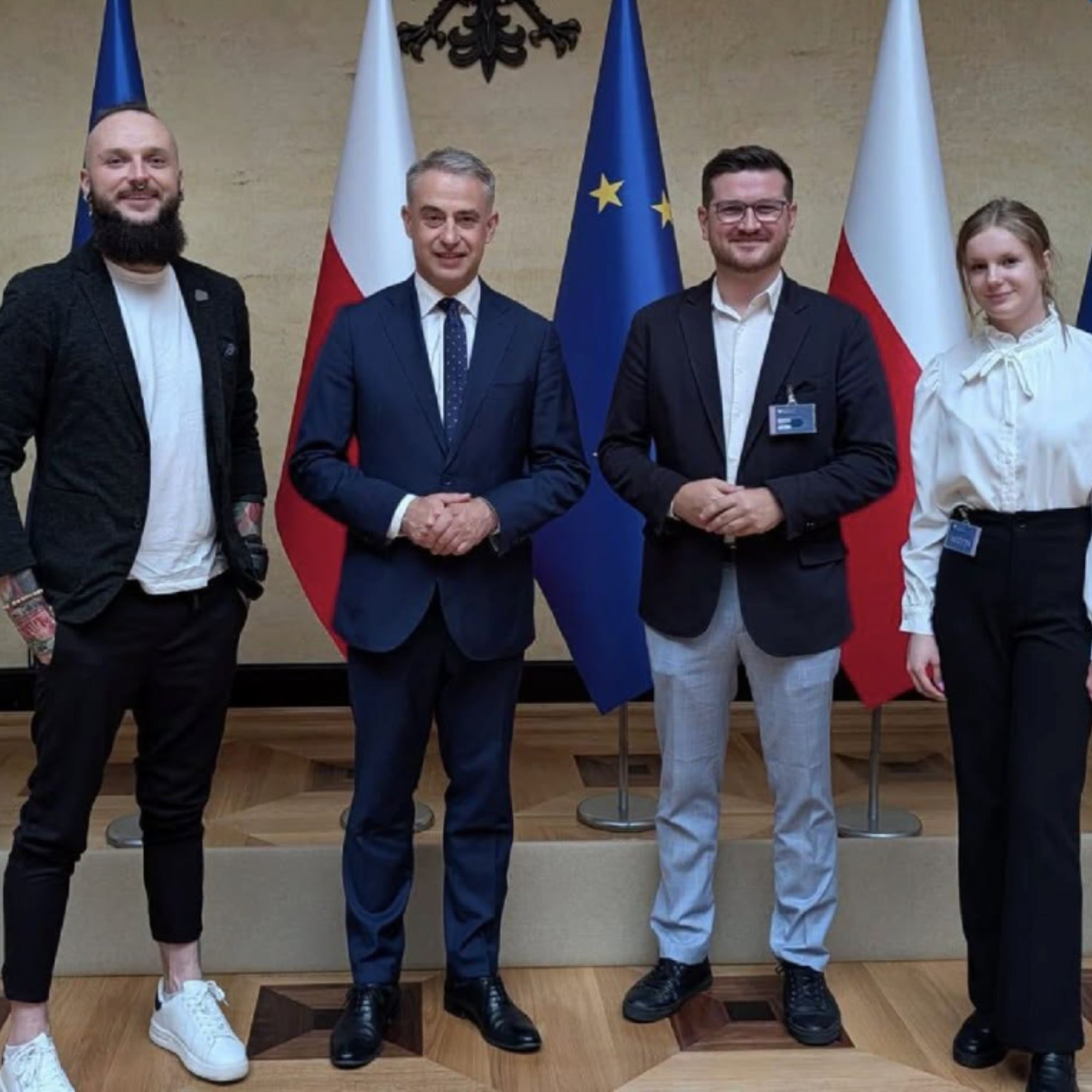 Spotkanie z Wicepremierem i Ministrem Cyfryzacji Krzysztofem Gawkowskim 07.2026