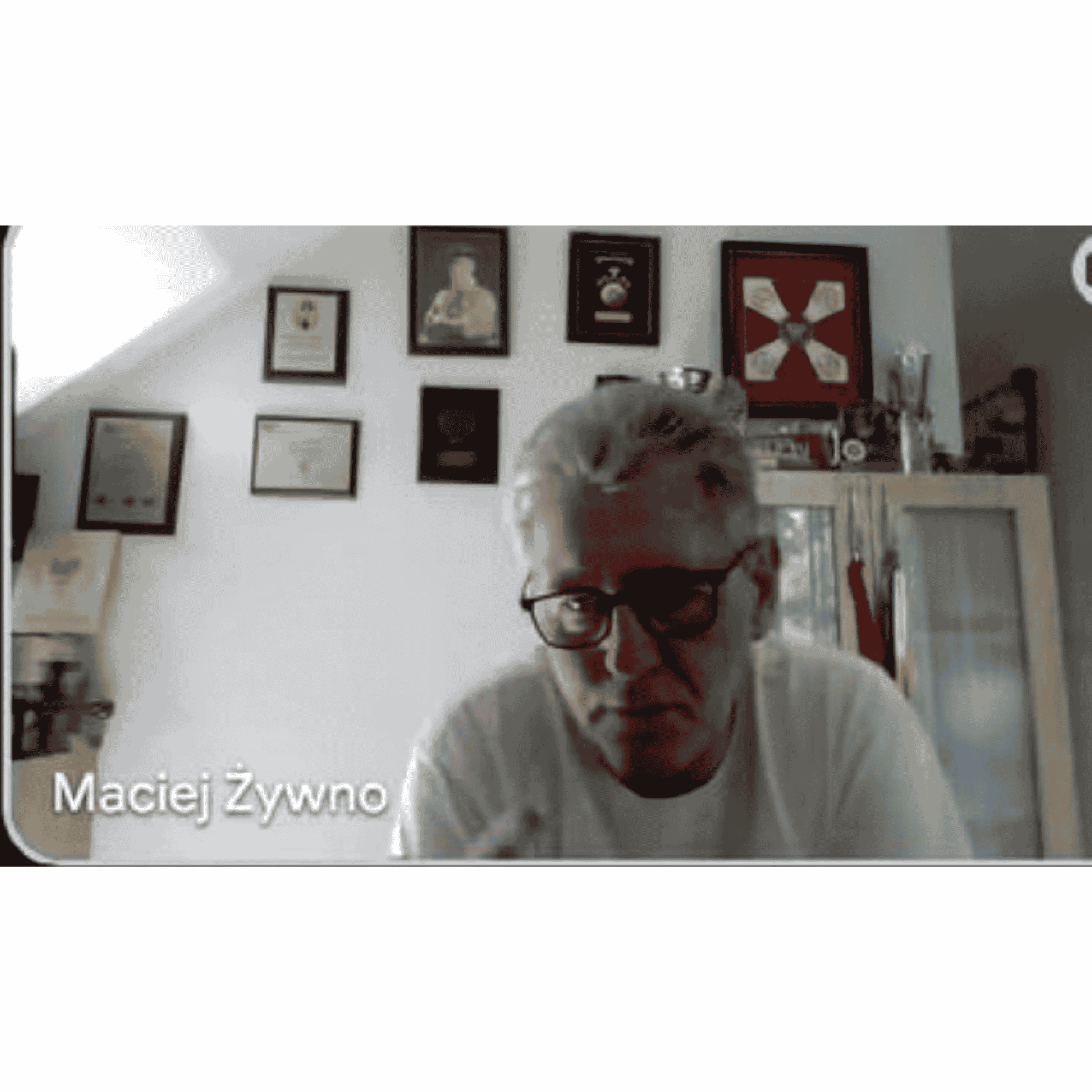 Spotkanie online z Wicemarszałkiem Senatu Maciejem Żywno 07.2026
