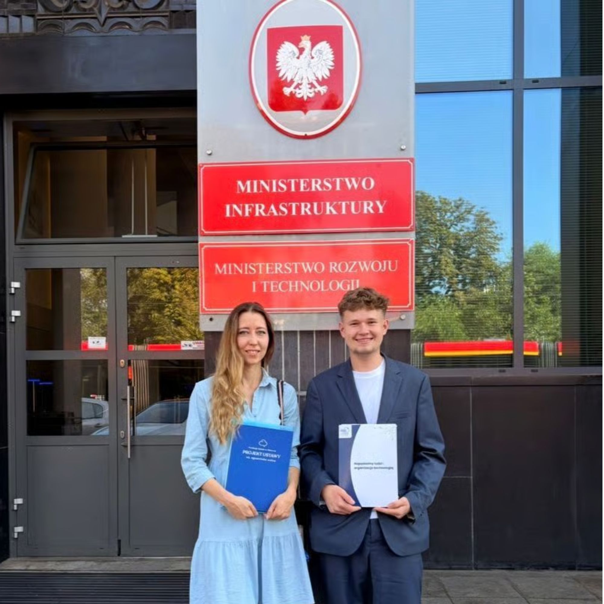 Spotkanie z Dyrektorem Departamentu Kontroli Michałem Sułkowskim w Ministerstwie Infrastruktury - 4.08.2026
