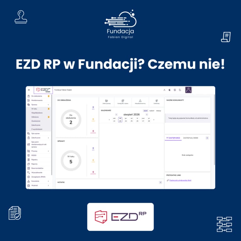 EZD RP w Fundacji? Czemu nie!