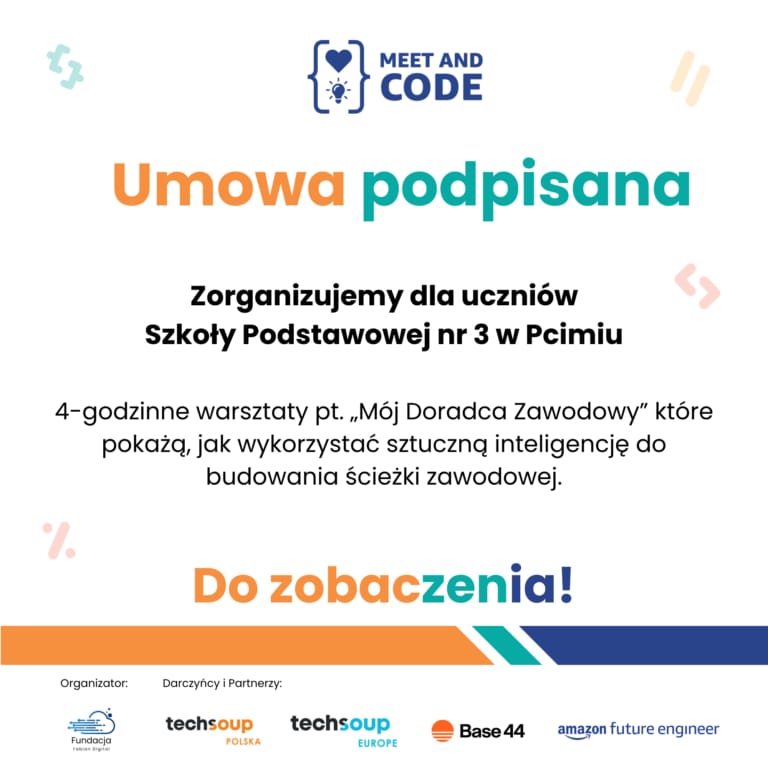 Do zobaczenia w Pcimiu! Organizujemy warsztaty AI „Mój Doradca Zawodowy”